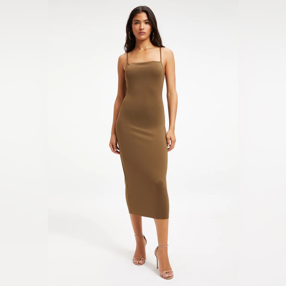 Good American Scuba Midi Dress